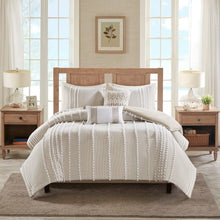 Load image into Gallery viewer, 3 Piece Cotton Yarn Dyed Comforter Set -Full/Queen Hh10-1689