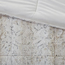 Load image into Gallery viewer, Madison Park Zuri 4Pc Faux Fur Comforter Set MP10-6296 By Olliix