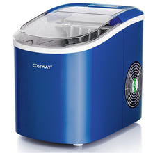 Load image into Gallery viewer, 2.2 L Portable Ice Cube Maker with Bullet Shaped Ice Cube-Navy