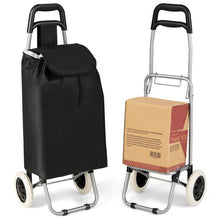 Load image into Gallery viewer, Folding Light Weight Wheeled Shopping Trolley Cart with Large Capacity