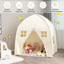 Load image into Gallery viewer, Portable Indoor Kids Play Castle Tent-White