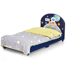 Load image into Gallery viewer, Kids Upholstered Platform Bed with Headboard and Footboard