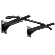 Load image into Gallery viewer, Wall Mounted Multi-Grip Pull Up Bar with Foam Handgrips
