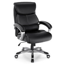 Load image into Gallery viewer, Adjustable Executive Office Recliner Chair with High Back and Lumbar Support-Black