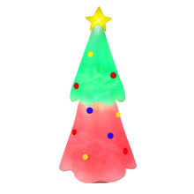 Load image into Gallery viewer, 6.2 Feet Inflatable Christmas Tree with Topper Star and Lights