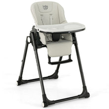 Load image into Gallery viewer, 4-in-1 Baby High Chair with 6 Adjustable Heights-Gray