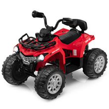 Load image into Gallery viewer, 12V Kids Ride On ATV 4 Wheeler with MP3 and Headlights-Red