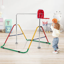 Load image into Gallery viewer, Kids Folding Horizontal Bar with 4 Adjustable Heights-Multicolor