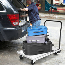 Load image into Gallery viewer, Folding Aluminum Alloy Platform Truck with 4 TPR Wheels
