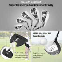 Load image into Gallery viewer, Men’s Profile Complete Golf Club Package Set Includes 10 Pieces-Gray