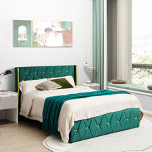 Load image into Gallery viewer, Queen/Full Size Bed Frame with Adjustable Headboard-Full Size