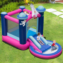 Load image into Gallery viewer, 3-in-1 Inflatable Space-themed Bounce House with 480W Blower