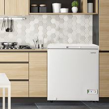 Load image into Gallery viewer, 5 Cu Ft Chest Freezer with Removable Storage Basket-White