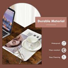 Load image into Gallery viewer, Narrow End Side Sofa Table with Rustic Tabletop-Rustic Brown