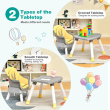 Load image into Gallery viewer, 6-in-1 Convertible Baby High Chair with Adjustable Removable Tray-Yellow