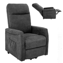 Load image into Gallery viewer, Power Lift Recliner Chair with Remote Control for Elderly-Gray