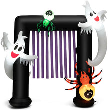 Load image into Gallery viewer, 7.5 Feet Halloween Inflatable Archway Blow-up Festive Decoration for Backyard and Porch