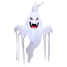Load image into Gallery viewer, 5 Feet Tall Halloween Inflatable Hanging Ghost Decoration with LED Light