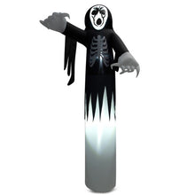 Load image into Gallery viewer, 12 Feet Inflatable Halloween Skeleton Decoration with LED Lights
