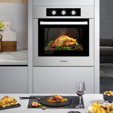 Load image into Gallery viewer, 24 Inch Single Wall Oven 2.47Cu.ft with 5 Cooking Modes-Silver