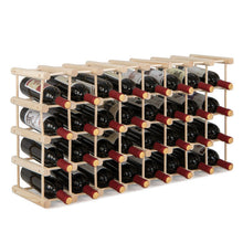Load image into Gallery viewer, 36-Bottle Wooden Wine Rack for Wine Cellar