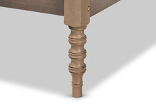 Load image into Gallery viewer, Baxton Studio Cielle French Bohemian Weathered Grey Oak Finished Wood Full Size Platform Bed Frame