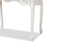 Load image into Gallery viewer, Baxton Studio Sophie Classic Traditional French Country White and Brown Finished Small 3-Drawer Wood Console Table