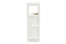 Load image into Gallery viewer, Baxton Studio Reuben Cottage and Farmhouse White Finished 2-Drawer Wood Storage Cabinet
