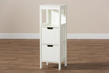 Load image into Gallery viewer, Baxton Studio Reuben Cottage and Farmhouse White Finished 2-Drawer Wood Storage Cabinet