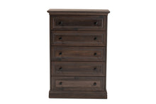 Load image into Gallery viewer, Baxton Studio Nolan Traditional Transitional Hazel Walnut Brown Finished 5-Drawer Wood Chest