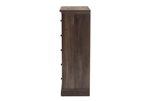 Load image into Gallery viewer, Baxton Studio Nolan Traditional Transitional Hazel Walnut Brown Finished 5-Drawer Wood Chest
