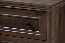 Load image into Gallery viewer, Baxton Studio Nolan Traditional Transitional Hazel Walnut Brown Finished 5-Drawer Wood Chest