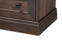 Load image into Gallery viewer, Baxton Studio Nolan Traditional Transitional Hazel Walnut Brown Finished 5-Drawer Wood Chest