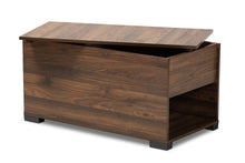 Load image into Gallery viewer, Baxton Studio Skylar Modern and Contemporary Walnut Brown Finished Cat Litter Box Cover House