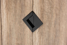 Load image into Gallery viewer, Baxton Studio Wales Modern and Contemporary Rustic Oak Finished Wood 2-Door Shoe Storage Cabinet with Open Shelves