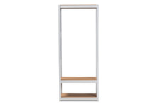 Load image into Gallery viewer, Baxton Studio Elton Modern and Contemporary White Finished Metal 3-Shelf Free-Standing Closet Storage Organizer
