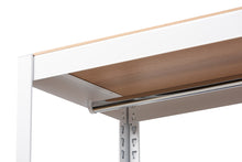 Load image into Gallery viewer, Baxton Studio Elton Modern and Contemporary White Finished Metal 3-Shelf Free-Standing Closet Storage Organizer