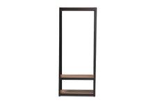 Load image into Gallery viewer, Baxton Studio Elton Modern and Contemporary Black Finished Metal 3-Shelf Free-Standing Closet Storage Organizer
