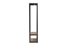Load image into Gallery viewer, Baxton Studio Elton Modern and Contemporary Black Finished Metal 3-Shelf Free-Standing Closet Storage Organizer
