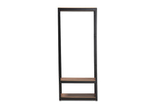 Load image into Gallery viewer, Baxton Studio Elton Modern and Contemporary Black Finished Metal 3-Shelf Free-Standing Closet Storage Organizer