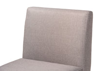 Load image into Gallery viewer, Baxton Studio Odessa Mid-Century Modern Grey Fabric Upholstered and Walnut Brown Finished Wood Dining Chair