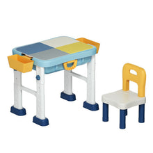 Load image into Gallery viewer, 6 in 1 Kids Activity Table Set with Chair