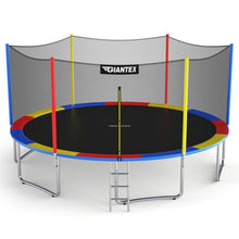 Load image into Gallery viewer, 16ft Trampoline Combo Bounce Jump Safety Enclosure Net