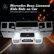 Load image into Gallery viewer, 12V Mercedes-Benz G63 Licensed Kids Ride On Car with Remote Control-White