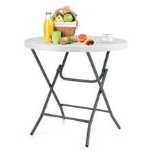 Load image into Gallery viewer, 32 Inch Round Foldable Lightweight Table