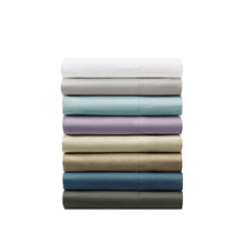 Load image into Gallery viewer, Olliix 800 Thread Count 55% Cotton 45% Polyester Sateen 7Pcs Sheet Set By Madison Park MP20-7158