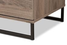 Load image into Gallery viewer, Baxton Studio Daxton Modern and Contemporary Rustic Oak Finished Wood 4-Drawer Storage Chest