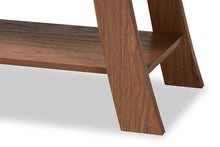 Load image into Gallery viewer, Baxton Studio Herman Modern and Contemporary Walnut Brown Finished Wood 1-Drawer Console Table