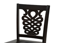Load image into Gallery viewer, Baxton Studio Gervais Modern and Contemporary Transitional Dark Brown Finished Wood 2-Piece Counter Stool Set