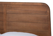 Load image into Gallery viewer, Baxton Studio Kassidy Classic and Traditional Walnut Brown Finished Wood King Size Platform Bed
